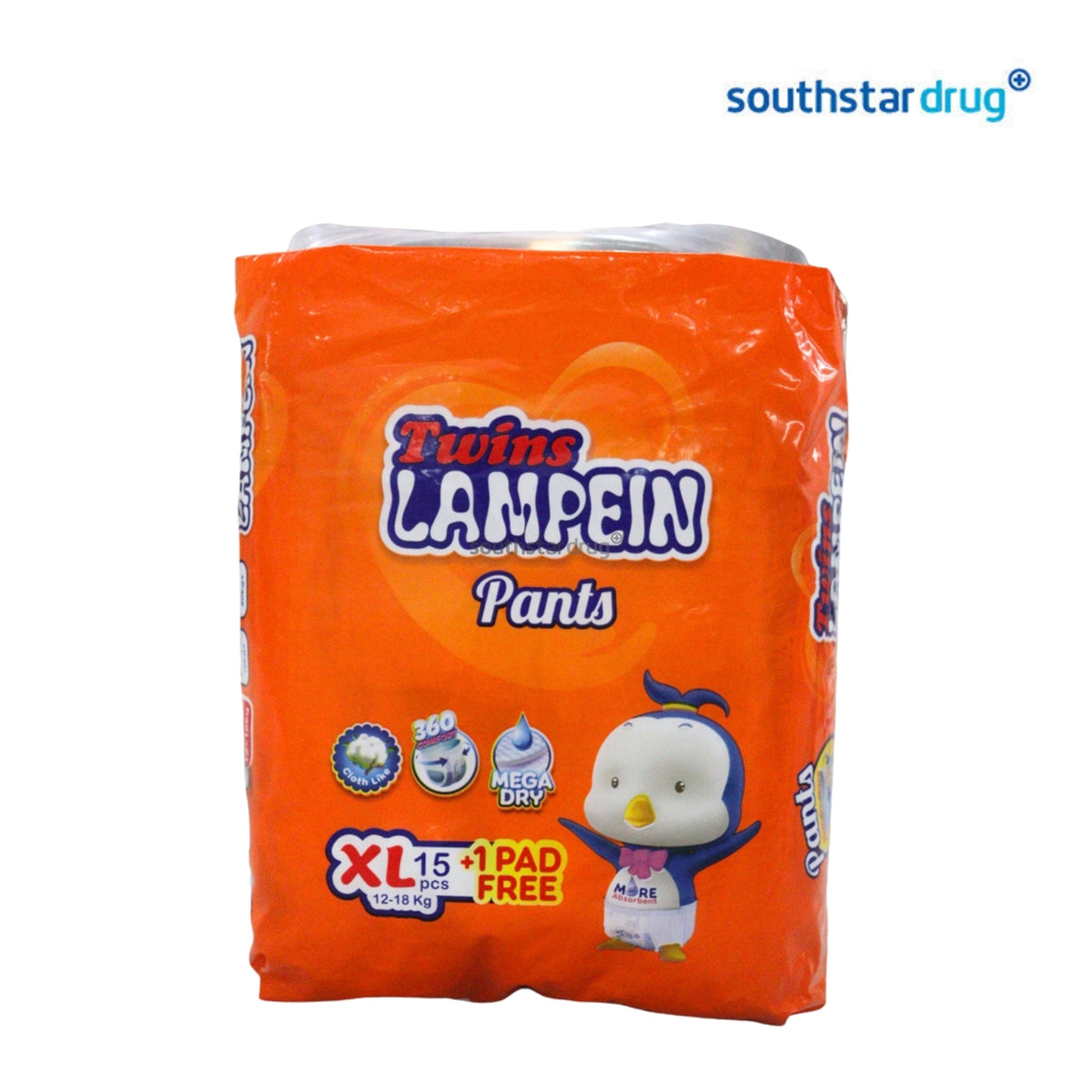 Twins Lampein Diaper Pants XL 16s