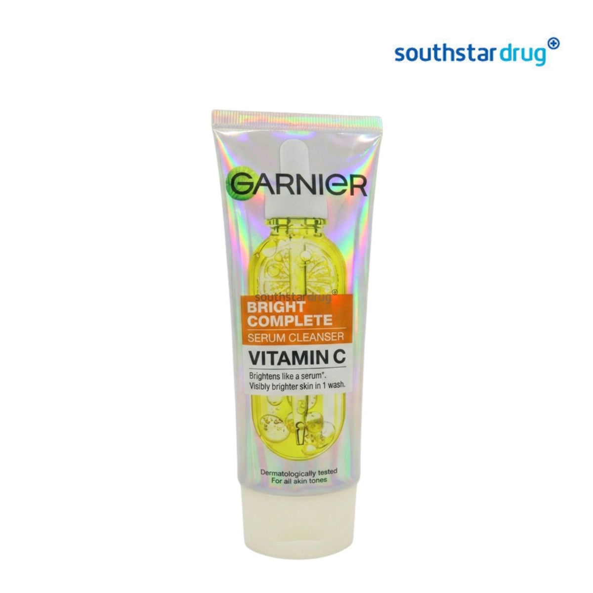 Garnier Facial Cleanser Serum Vitamin C 100ml (1 Tube) - Daily Facial Cleansing