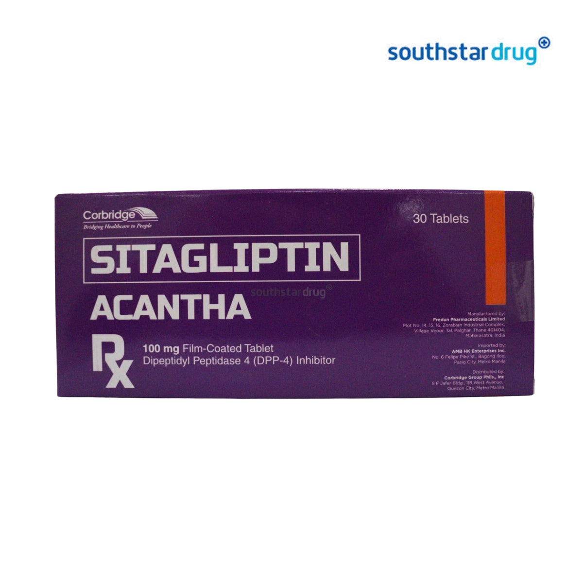 Rx: Acantha Film-Coated Tablets 100mg 1pc