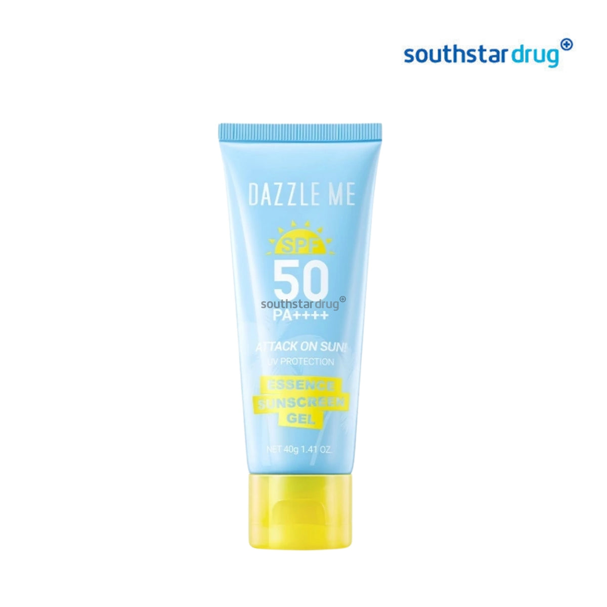 Dazzle Me Sunscreen Gel Essence SPF50 PA+++ 40g – Daily Facial Sun Protection