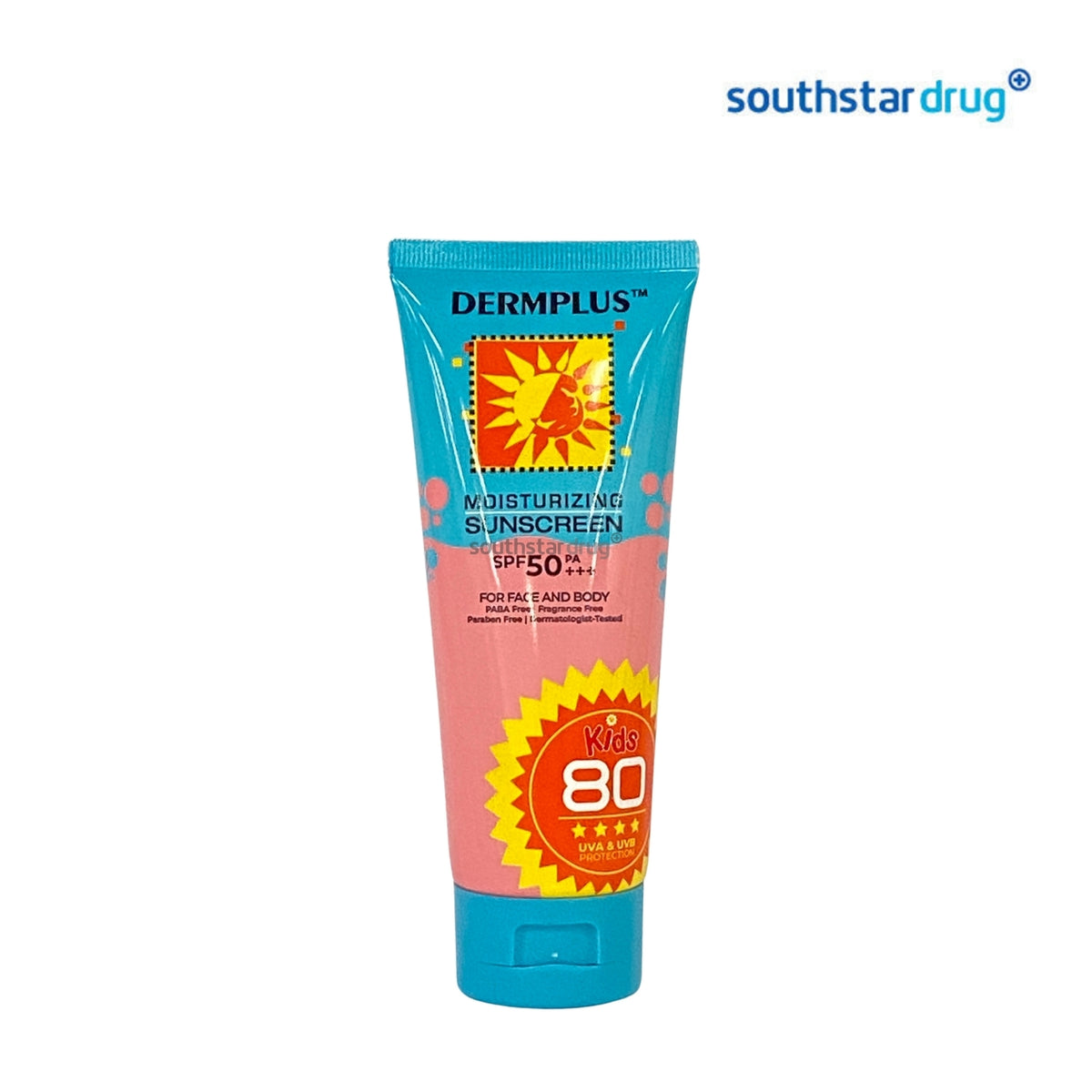 Dermplus Kids Sunscreen SPF 80 100ml – Sun Protection for Kids