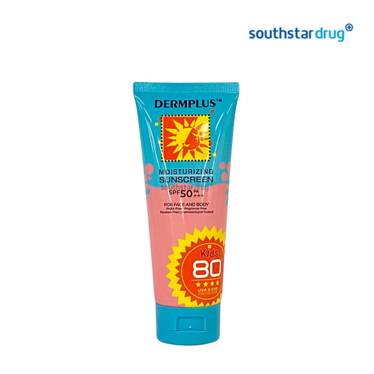 Dermplus Kids Sunscreen SPF 80 100ml – Sun Protection for Kids