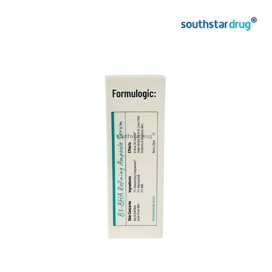 Formulogic Facial Serum B3 BHA Refining 20ml (1 Tube) – Daily Facial Skin Care