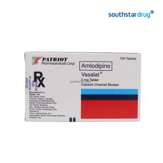 Rx: Vasalat 5mg Tablet