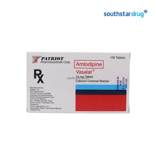 Rx: Vasalat 10mg Tablet