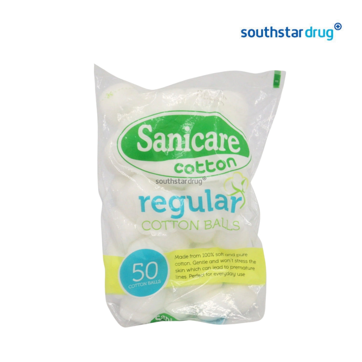 Sanicare Cotton Balls 50 Pieces – Everyday Personal Care