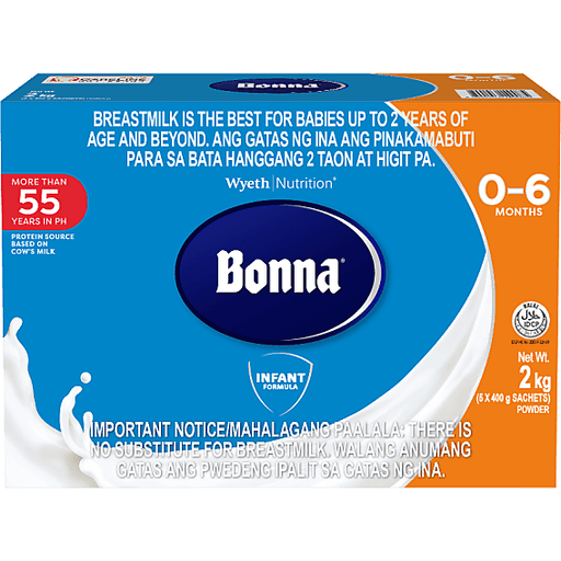 Bonna 0 to 6 Months Old 2kg