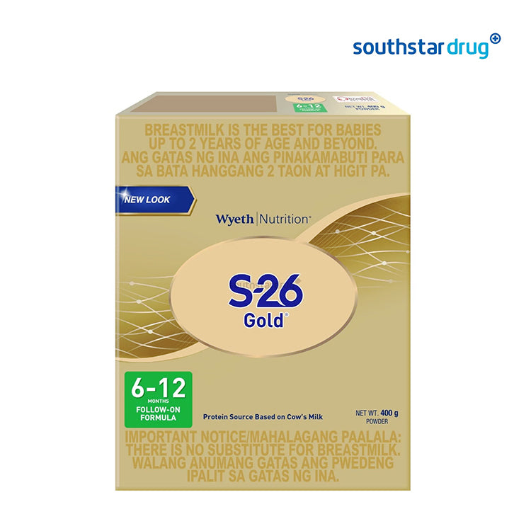 S26 Gold 6 to 12 Months 400g Box