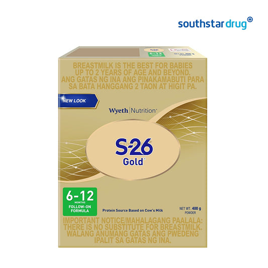 S26 Gold 6 to 12 Months 400g Box