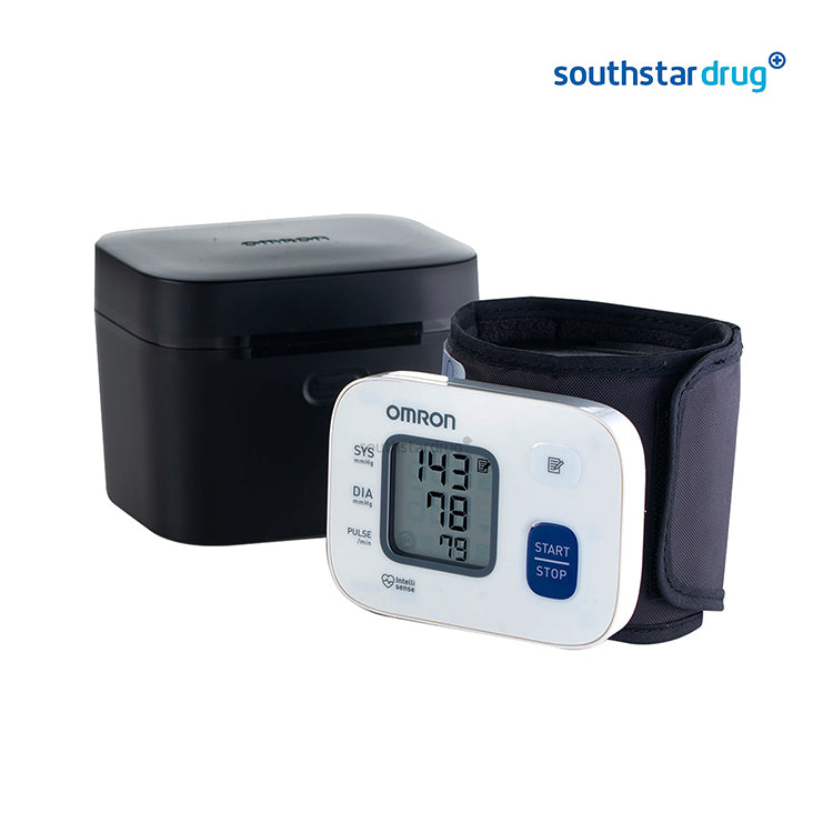 Omron HEM-6161 Automatic Wrist Type Blood Pressure Monitor BP BPM Digital