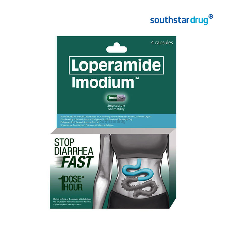 Imodium 2mg Capsule - 4s