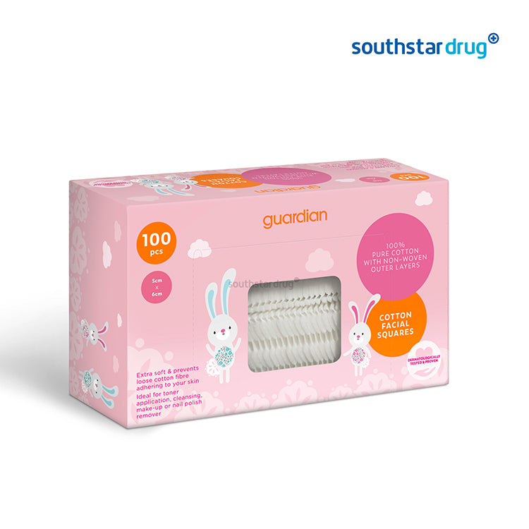 Guardian Facial Cotton Squares - 100s