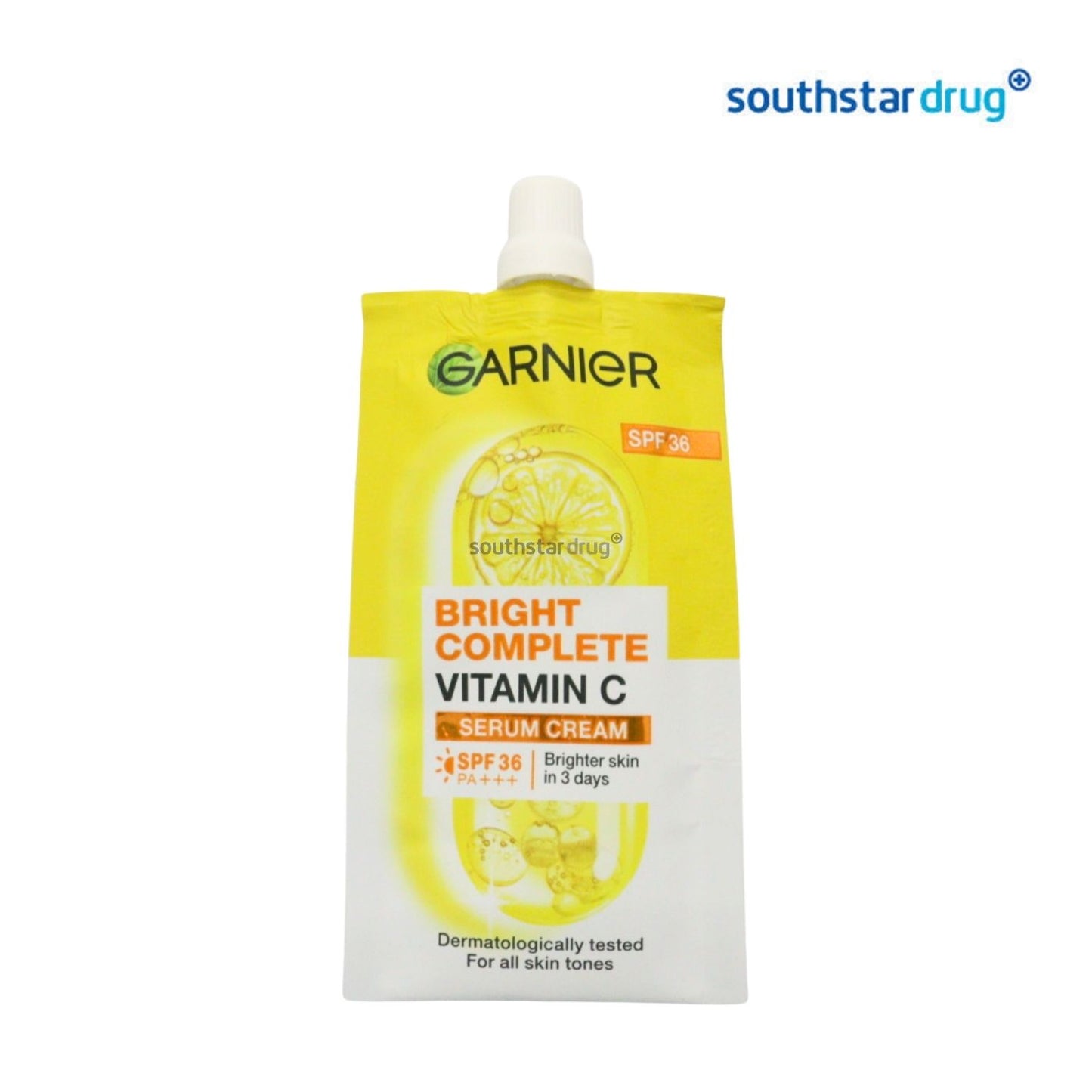 Ganier Facial Care Serum SPF36 with Vitamin C 7ml (1 Sachet) - Daily Skin Care