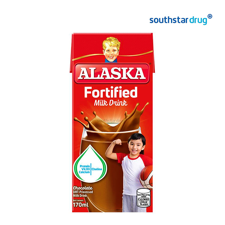 Alaska Chococlate Fortified Milk Drink 170ml Pack