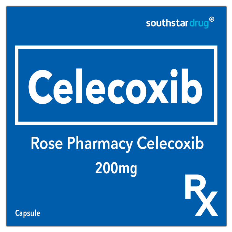 Rx: Rose Pharmacy Celecoxib 200mg 1pc. Capsule
