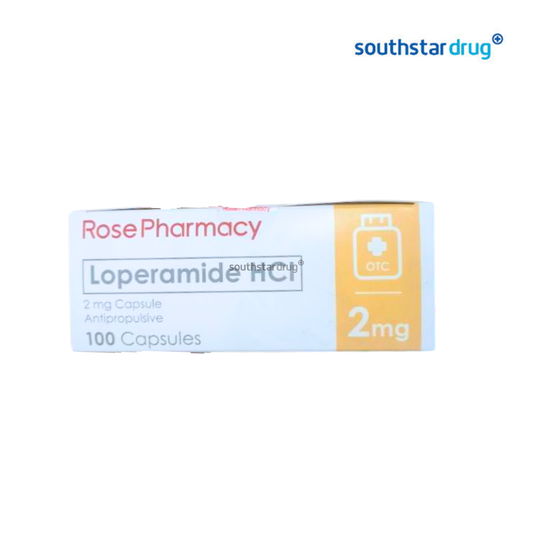 Rose Pharmacy Loperamide 2mg Capsule - 20s