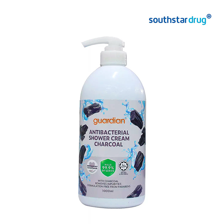 Guardian Charcoal Antibacterial Body Wash 1 Liter