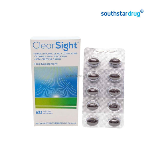 Clearsight With Lutein & DHA Softgel Capsules - 20s