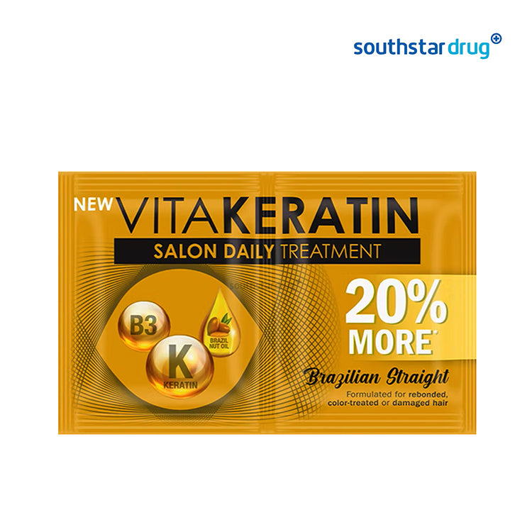 VitaKeratin Treatment Brazilian Straight 24ml Sachet