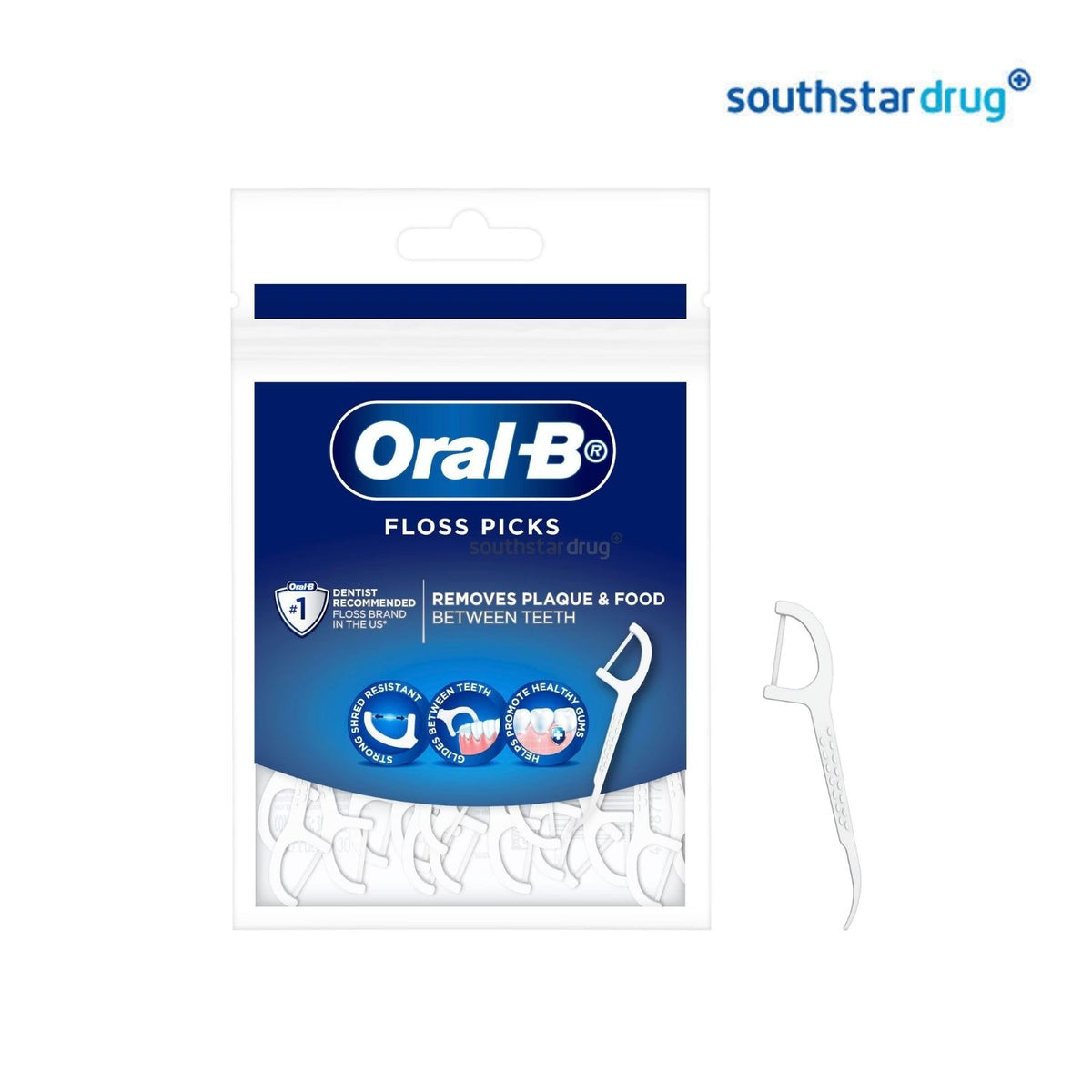 Oral B Floss Picks 30Sx1