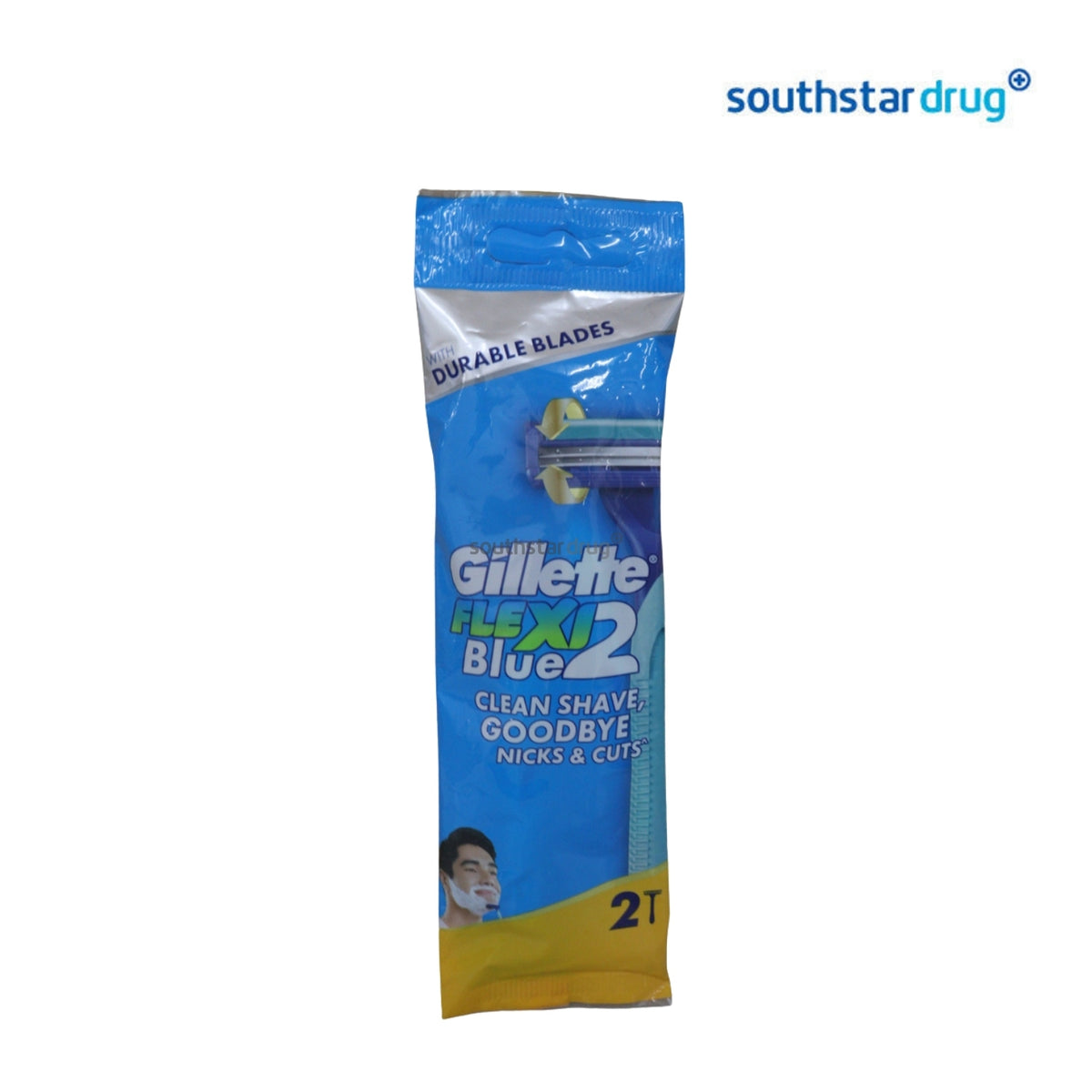 Gillette Blue 2 Flexi Razor 1 Razor – Convenient Everyday Shaving