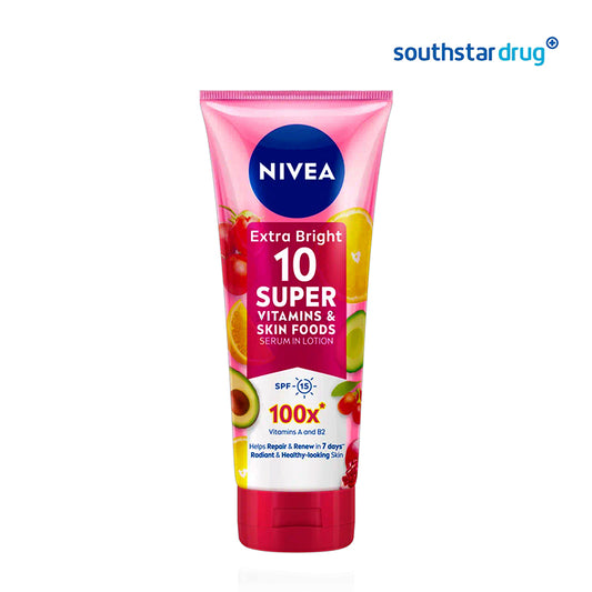 Nivea Lotion Extra Bright 10 Super Vitamins 180ml