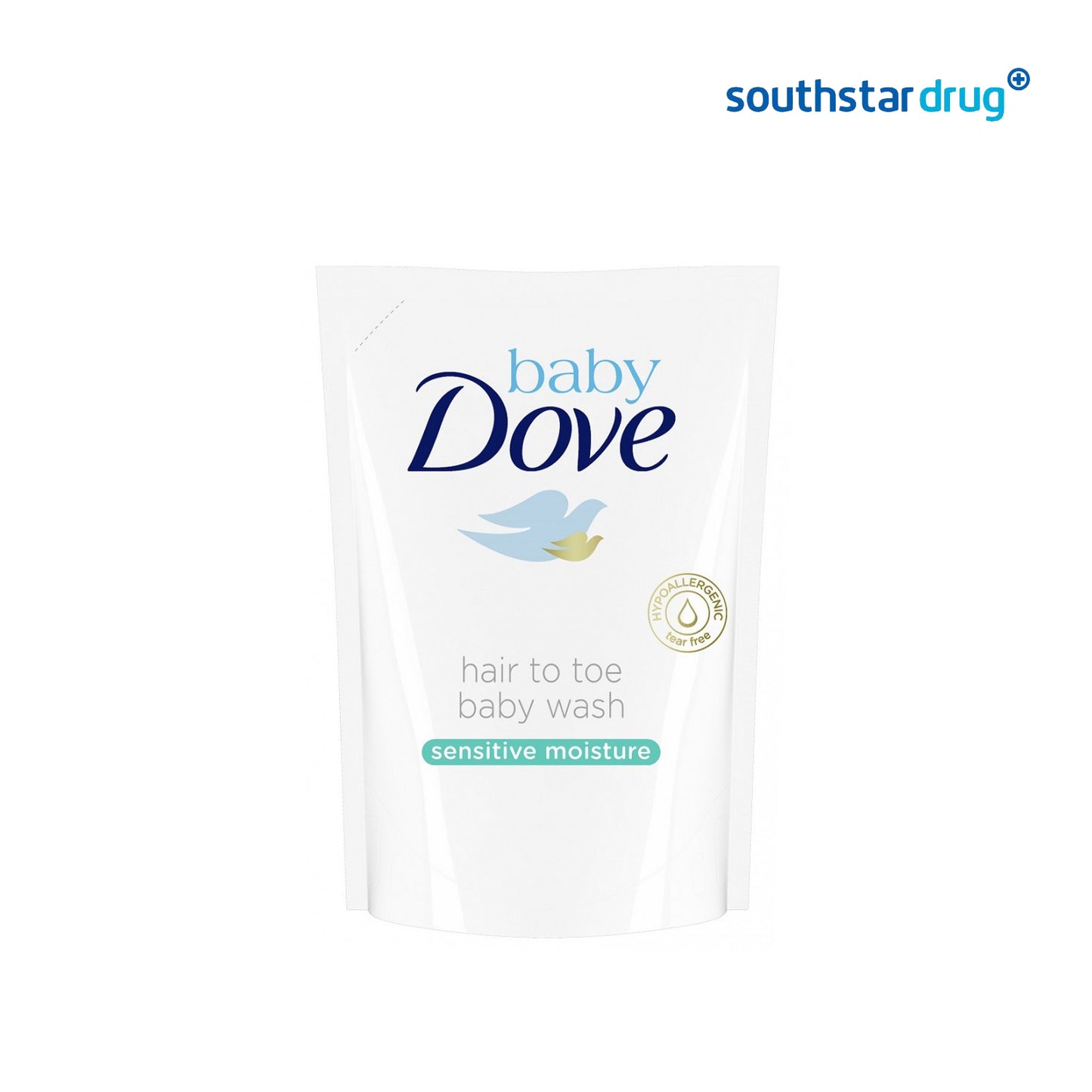Dove Baby Hair to Toe Sensitive Moisture Body Wash Refill 430ml