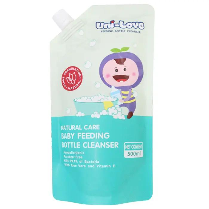 Uni Love Liquid Baby Feeding Bottle Cleanser Pouch 500ml