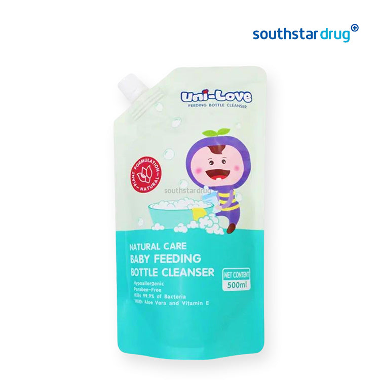 Uni-Love Liquid Baby Feeding Bottle Cleanser Pouch 500ml