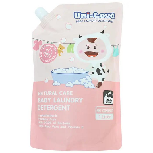 Uni Love Liquid Baby Laundry Detergent with Milk Pouch 1 Liter