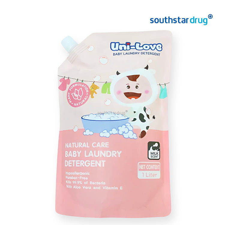 Uni-Love Liquid Baby Laundry Detergent with Milk Pouch 1 Liter