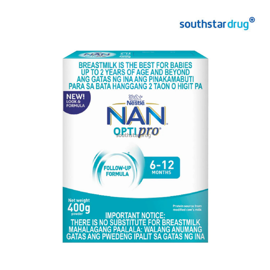 Nan Optipro 6 to 12 Months 400g Box