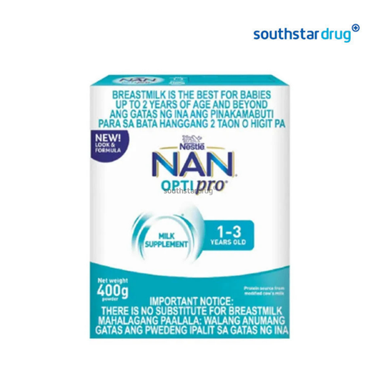 Nan Optipro 1 to 3 Years Old 400g Box
