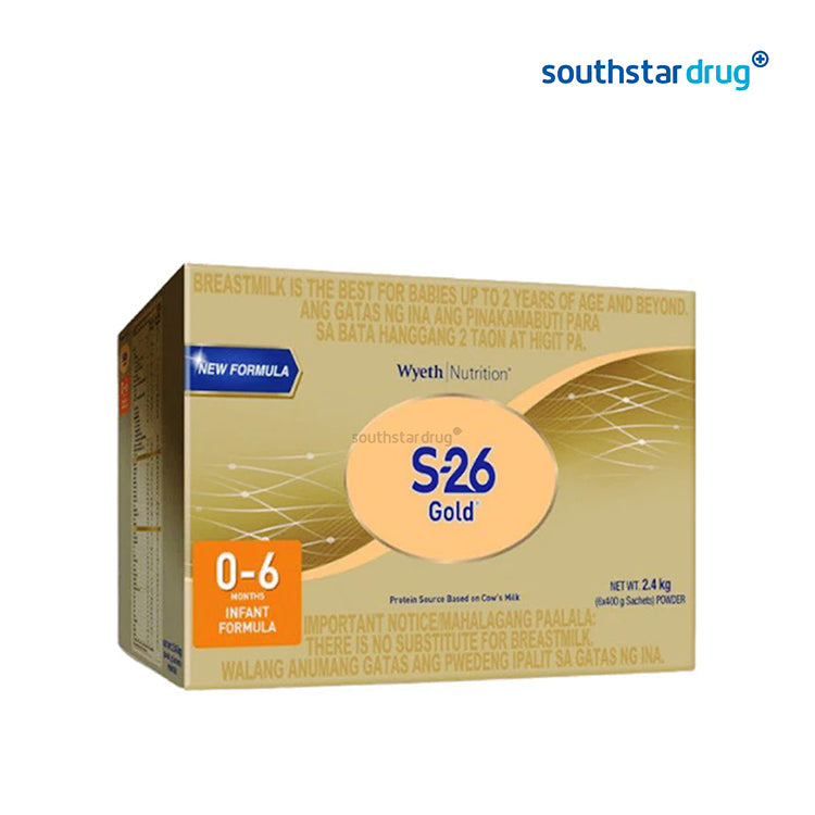S26 Gold 0 to 6 Months 2.4kg Box