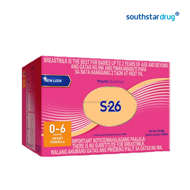 S26 0 to 6 Months 2.4kg Box