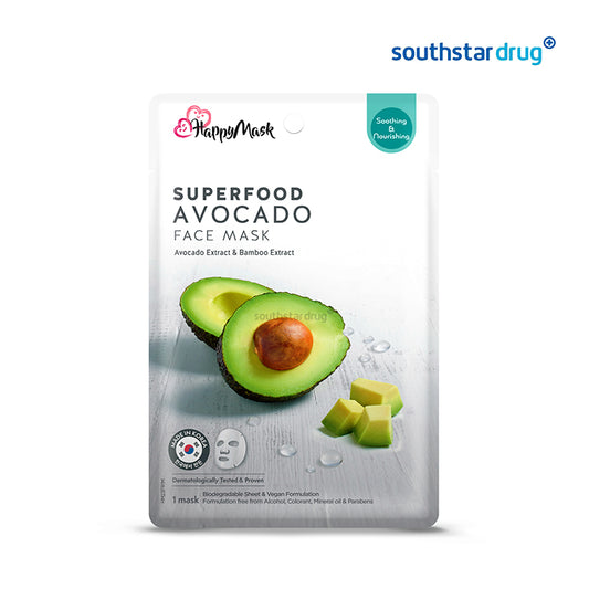 Happy Mask Face Mask Superfood Avocado 25ml