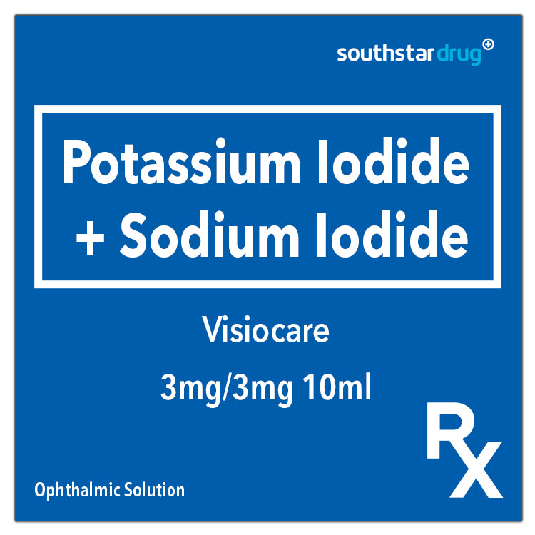 Rx: Visiocare 3mg/3mg 10ml Ophthalmic Solution