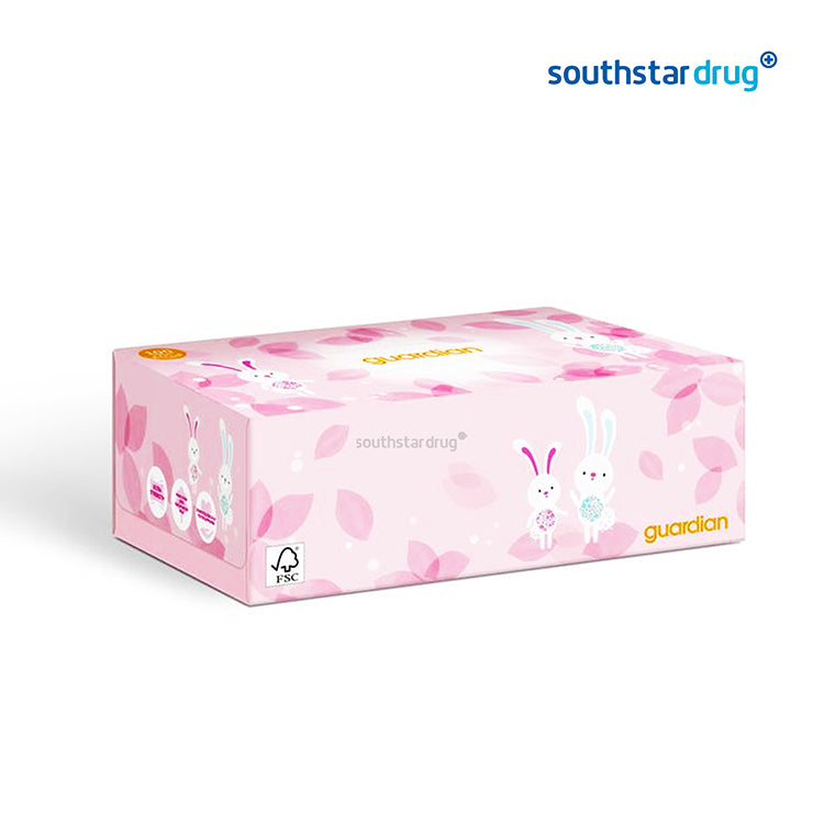 Guardian Facial Tissue Pink 3Ply 100sx4