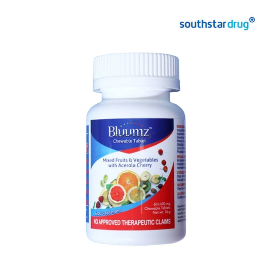 Bluumz Chewtab 600mg 60x1 New