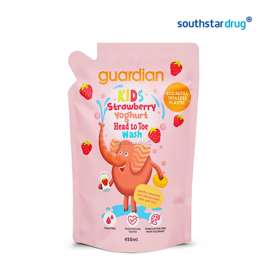 Guardian Kids Body Wash Hot Wheels Strawberry 450ml Refill