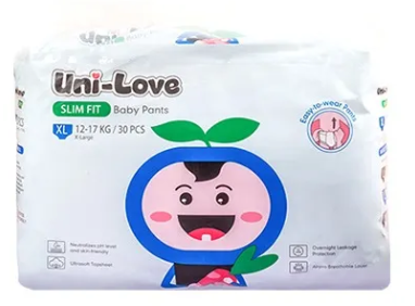 Uni Love Diaper Pants Slim Fit XL - 30Ss