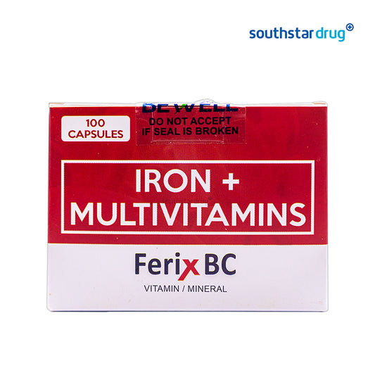 Ferix BC Multivitamins Capsule - 10s