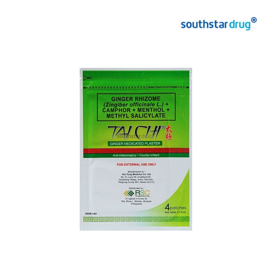 Tai Chi Ginger Medicated Plaster - 4s