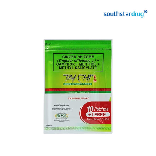 Tai Chi Ginger Medicated Plaster 10+1