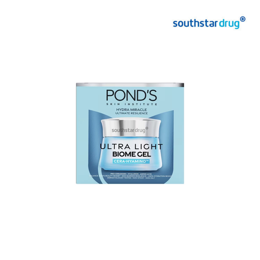 Pond’s Hydra Ultra Biome Facial Moisturizer Gel 20g Tub – Lightweight Hydrating Face Gel for Smooth, Healthy Skin