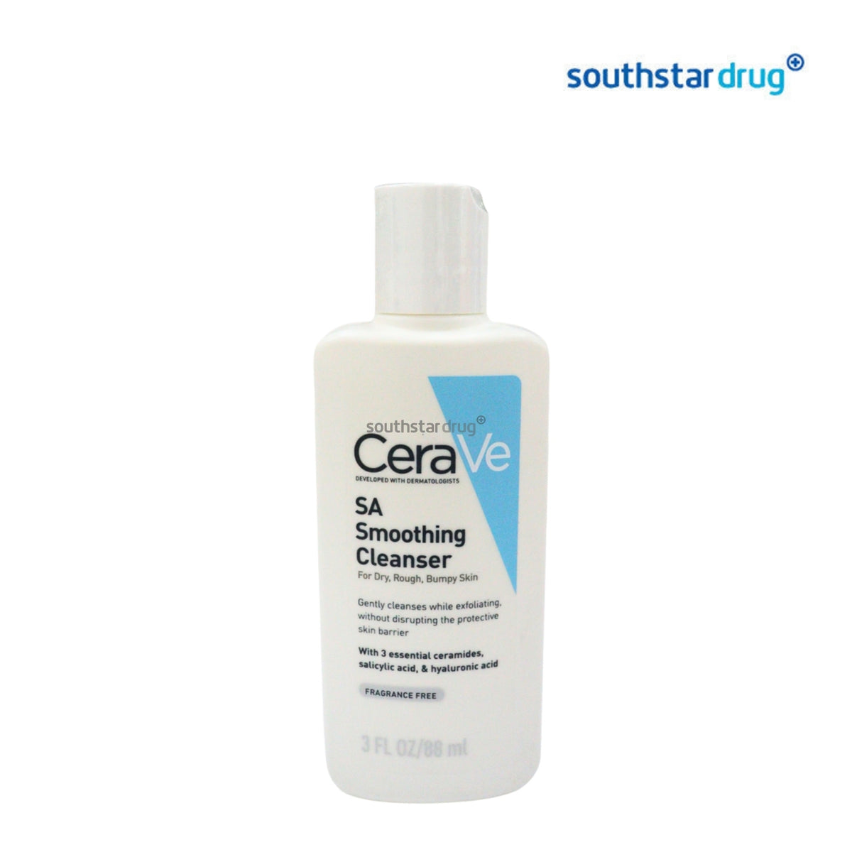 CeraVe Salicylic Acid Smoothing Cleanser 88ml Bottle