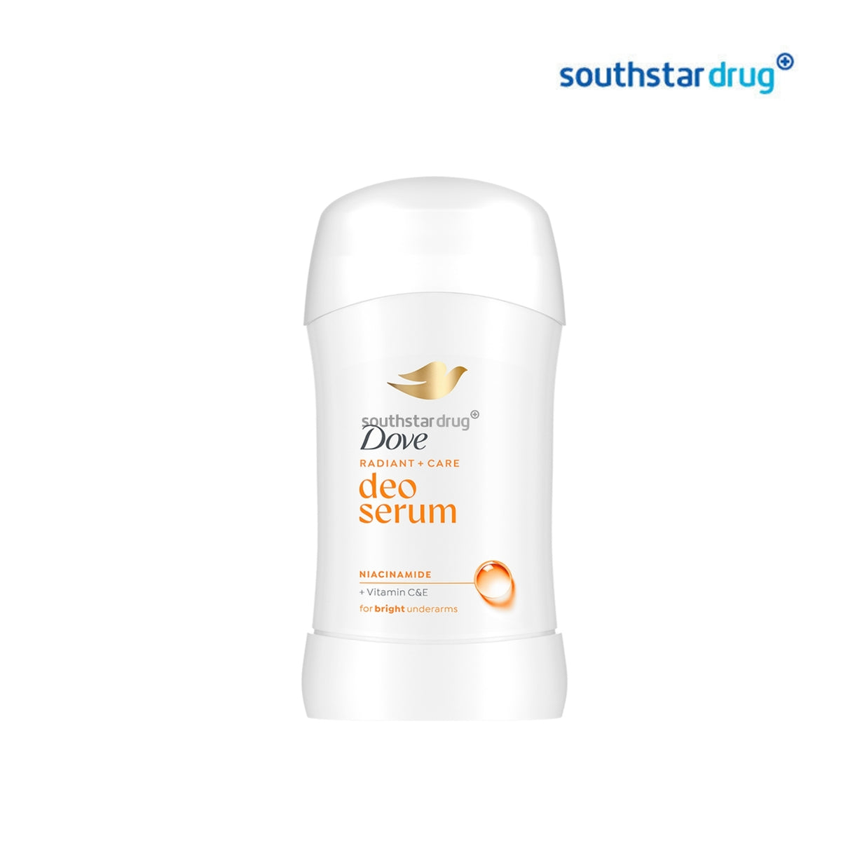 Dove Deodorant Stick Serum Niacinamide + Vitamin C & E 40g – Brightening & Smooth Underarm Care