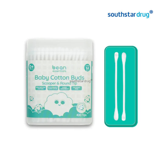 Bean Essentials Cotton Buds Scooper & Round - 400 tips