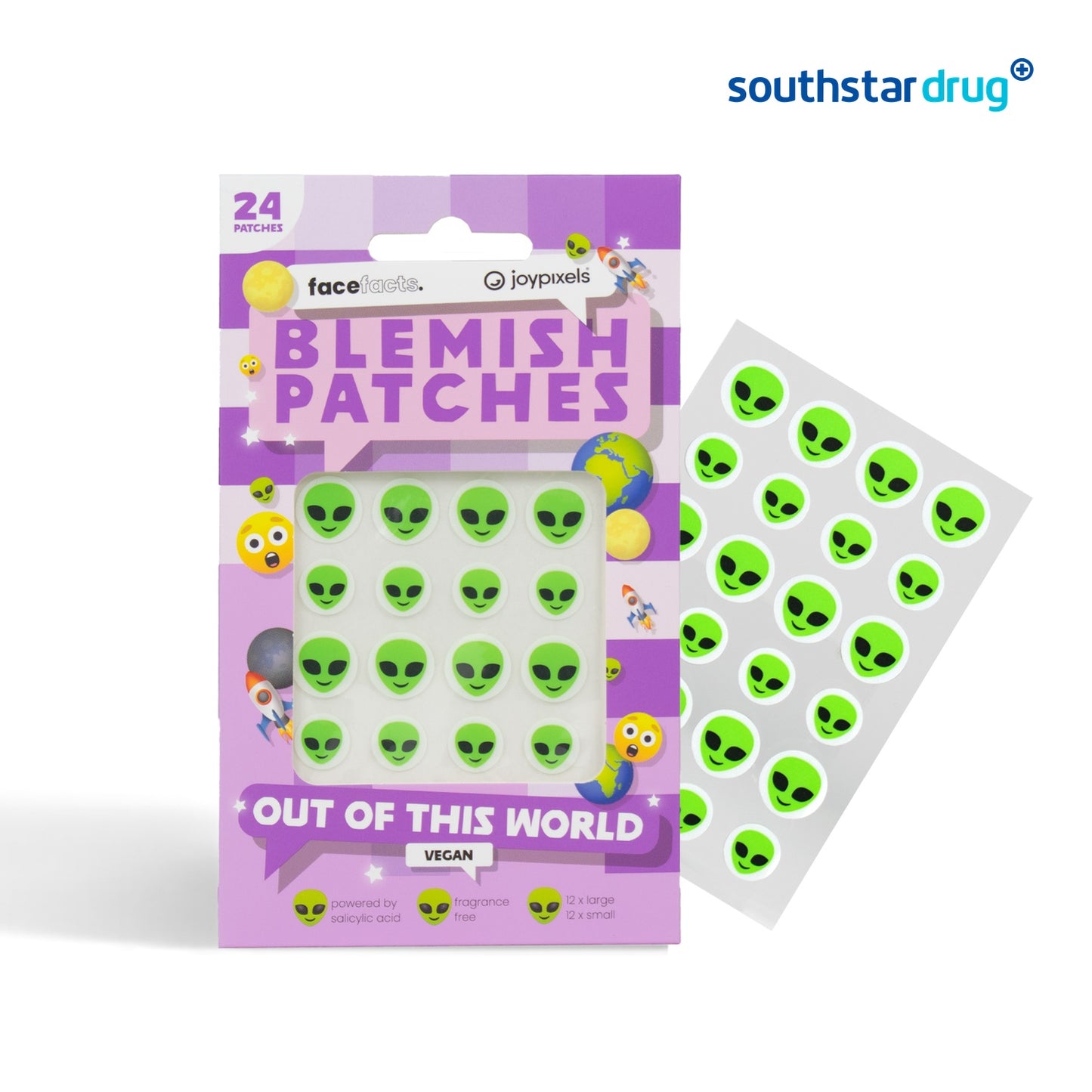 FaceFacts Out Of This World Hydrocolloid Blemish Patch - 24 Patches