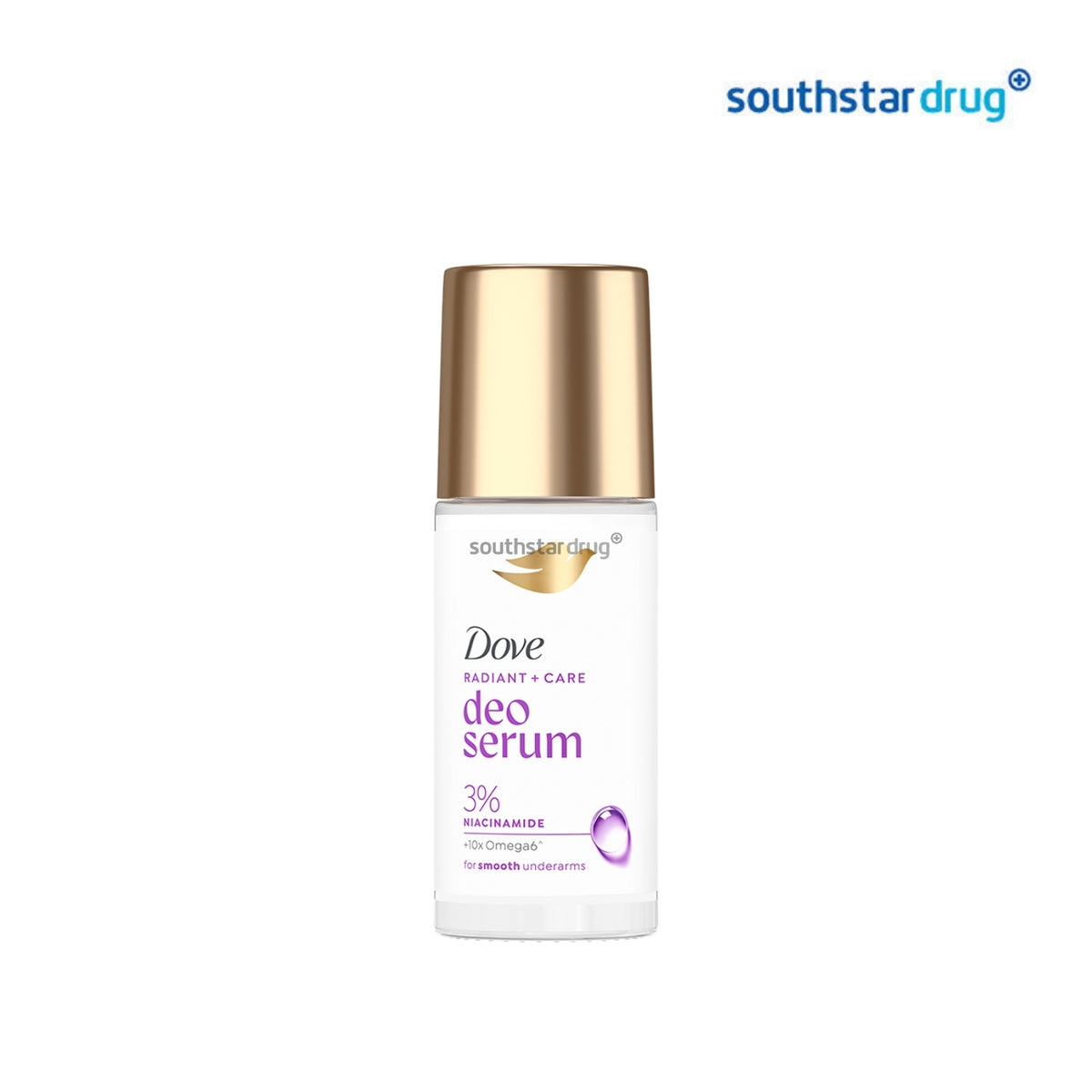 Dove Deodorant Roll-On Serum Niacinamide + Omega 6 45ml